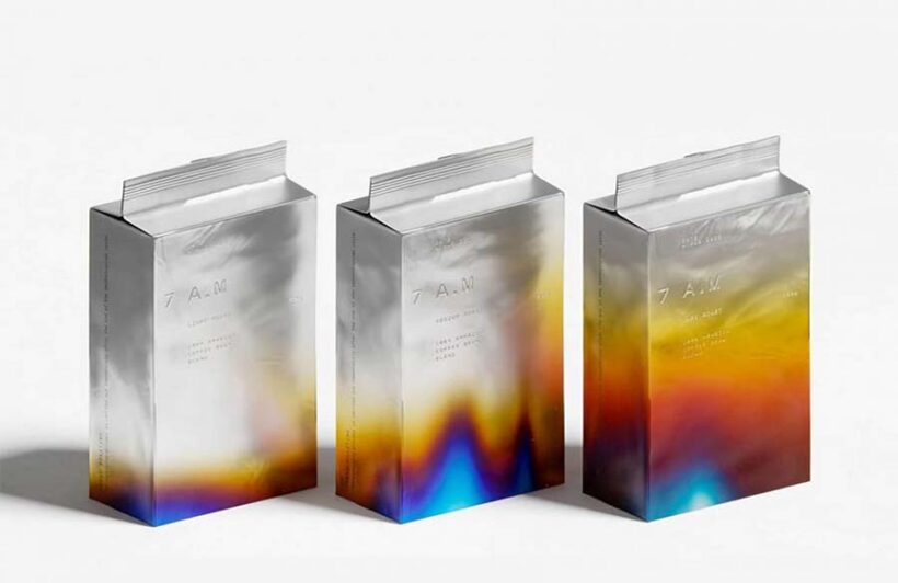 Unveiling the 7 A.M Coffee Packaging Design by Omsky Studio