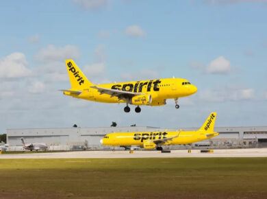 Spirit Airlines Flight Emergency Landing: Battery Fire Incident